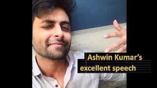 Actor Ashwin Kumar | Excellent speech to the students at San Academy Annual Day