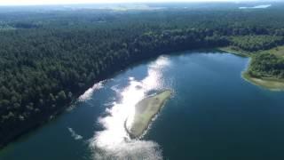 Flight Over The Lake Near Forest 21 - cutestockfootage.com