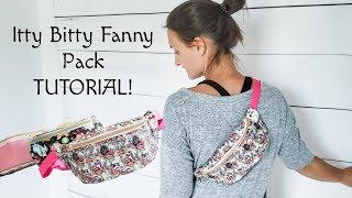 The CUTEST fanny pack - Tutorial!!