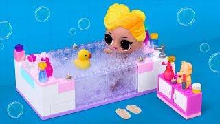 12 LOL Surprise Buatan Sendiri dan Furnitur Barbie Dari Lego