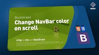 Bootstrap - Change NavBar color on scroll