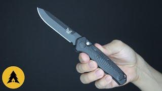 Автоматический нож Benchmade Mediator Black сталь CPM-S90V