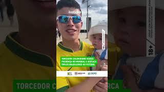 TORCEDOR COLOMBIANO FALA DE ÍDOLOS NO FUTEBOL BRASILEIRO