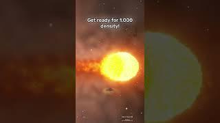 What if different density objects collied with us? #spacesim #space#cosmos#universe#atronomy#science