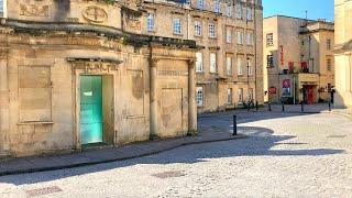 A peaceful walk through the city of Bath 󠁧󠁢󠁥󠁮󠁧󠁿 Jane Austen Society England Tour Relaxing 4K