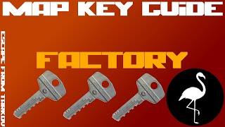 Map Key Guide - Factory (Escape from Tarkov 12.10.2)