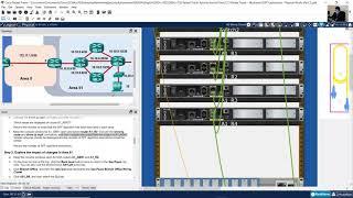 2.7.3 Packet Tracer - Multiarea OSPF Exploration - Physical Mode (Part 2)