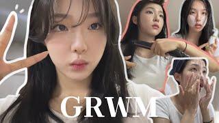 세안부터 헤어 스타일링까지 탈탈 털었다⊹⁺ GRWM‍️