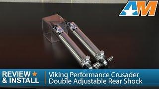 2015-2017 Mustang Viking Crusader Double Adjustable Rear Shock (GT, Ecoboost, V6) Review & Install