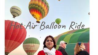 HOT AIR BALLOON RIDE LUXOR EGYPT #SUNRISE BALLOON RIDE