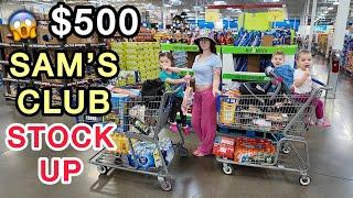 YOUNG MOM OF 4/ Shop Sam’s Club w us for our FIRST TIME‼️