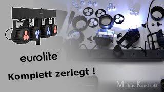 Eurolite LED KLS 120 RGBW LED Bar 12x3W für 170€ Komplett Zerlegt! 4K