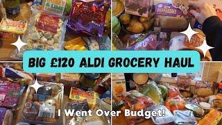 UK Family of 5 | £120 Aldi Grocery Haul | Meap Plan Included