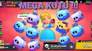 Brawl Stars'da 10 Tane Kutu Açtım!!!(Mega Kutu)