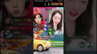 จิน PK  กับสาว Woo.simeun ในเกมส์สุดท้ายของวัน (22/07/2024)
