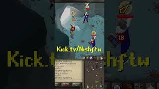 Ownage 1v4 Pking moment on OSRS (Old School Runescape)