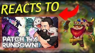 BigNezBong Reacts To MortDog Patch Rundown 14.6 | TFT Cyber City