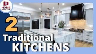 COMPARING 2 Traditional Kitchen Design Ideas and Layouts