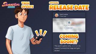 Official Tech Update Release Date Announcement and News! - Summertime Saga 0.20.17 (Tech Update)