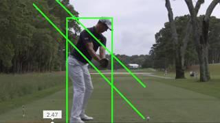 Analyze golf swings with plane lines using free apps, video, iPhone or Android camera devices