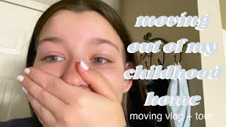 moving out of my childhood home | paige elisa