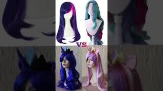 Twilight Sparkle VS Celestia VS Luna VS Cadance #shorts