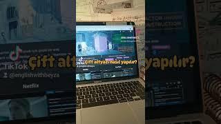 Çift altyazı nasıl yapılır. Language reactor