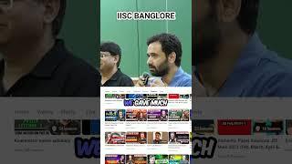 AMIT BIJARNIA (abj sir) INTRODUCTION IN IISC BANGLORE