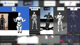 Dollars Markerless Mocap (realtime) VS four A.I. Powered Online Mocap Solutions