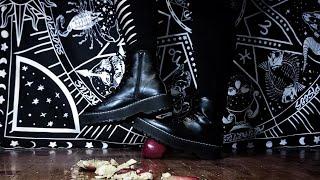 Combat Boots Crush Apples 