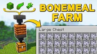 EASY Bone Meal Farm in Minecraft 1.21 (Tutorial)