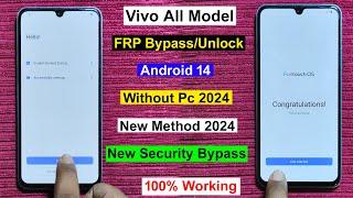 Vivo All Model Android 14 FRP Bypass | Gmail Lock Remove Vivo All Model Android 14 Without Pc