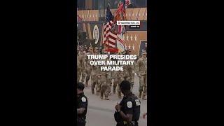 Trump presides over military parade