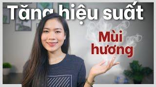 3 mùi hương khiến bạn HIỆU SUẤT x2