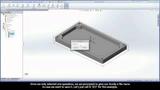 SolidCAM Jumpstart - Lesson 1 Part 9