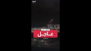 مشاهد جديدة لحظة سقوط صواريخ إيرانية في حيفا