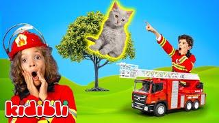 Amazing Fire Trucks in Action  Fun and Educational Firefighter Videos | Kidibli