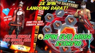 TRIK TERHOKI SPIN EVO GUN M1014 SCORPIO SHATTER CUMAN 135DM !! Sisa dm gacha bundle evo cobra 1 batu