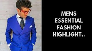 Mens Essential Fashion Highlight | 2023 Italian Fashion