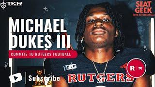 Rutgers Football flips 2026 RB Michael Dukes from Toledo - Rutgers Scarlet Knights Football