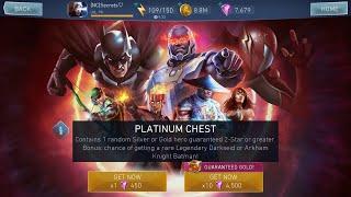 DARKSEID Platinum Chest Openings | Injustice 2 Mobile | Unlocking/5 Stars