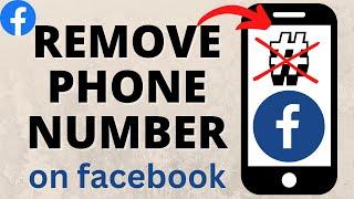 How to Remove Phone Number on Facebook