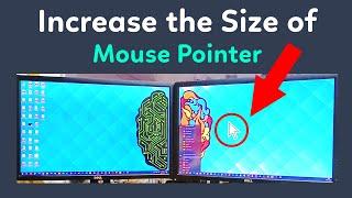 How to Increase mouse pointer size in windows 10 | Increase mouse Pointer in your computer | How to