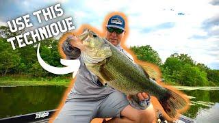 Use THIS TECHNIQUE To Land BIG Summer Bass In The Heat!