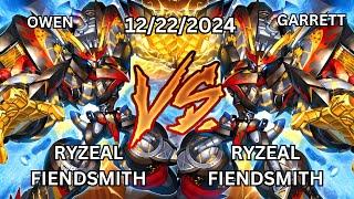 Ryzeal Fiendsmith vs Ryzeal Fiendsmith | Yu-Gi-Oh! Locals Feature Match