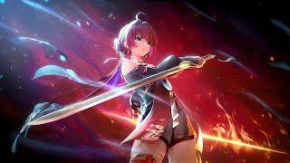 Nightcore - Burn It Down (Lyrics)