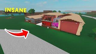 THE CRAZIEST BASE I've EVER Made in Roblox Lumber Tycoon 2!!!