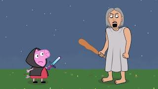 Granny Is After Peppa Pig l Granny And Peppa Pig Funny Horror Animation