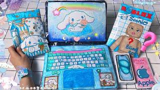 ️Paper DIY️ Cinnamoroll Macbook, Iphone 15, Blind Bag Paper ASMR unboxing