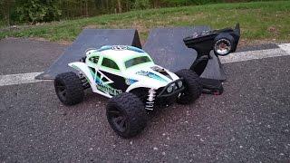 1/10 Kyosho Mad Bug VE Steel Stub Axle and Running Video